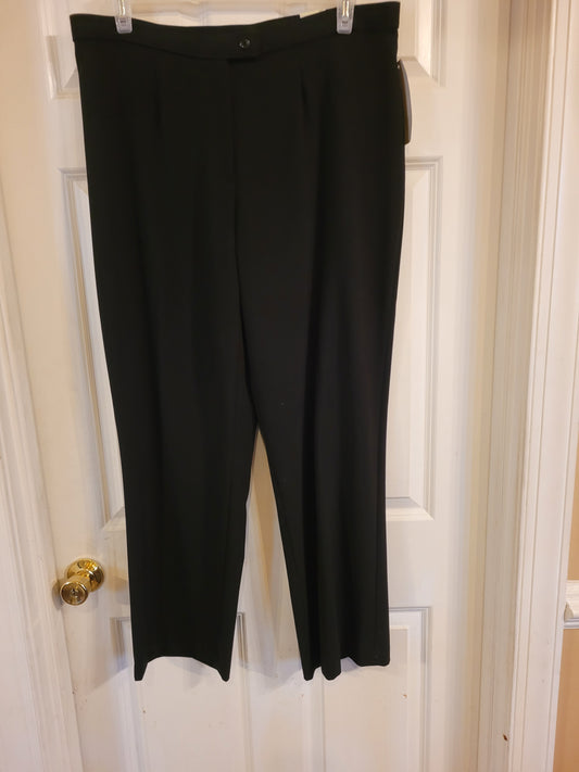 Women's 18W Black Pants