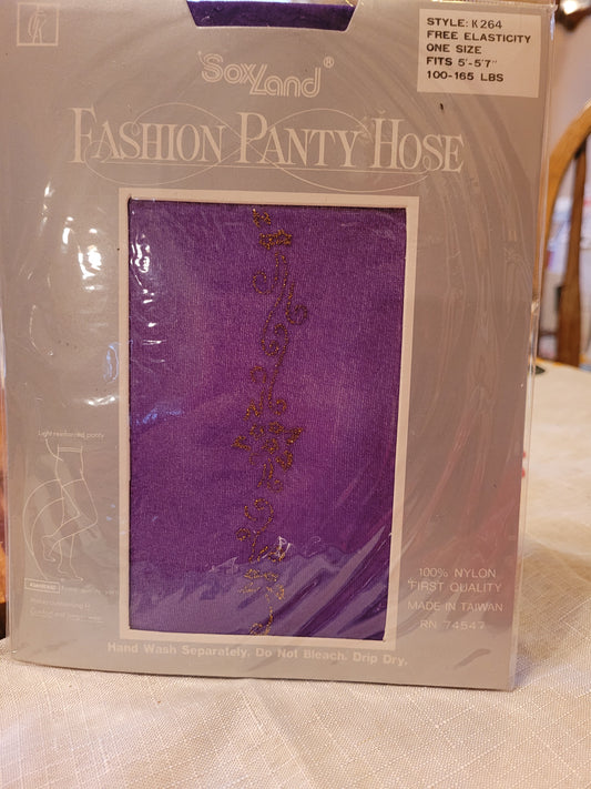 Women's Purple Pantyhose