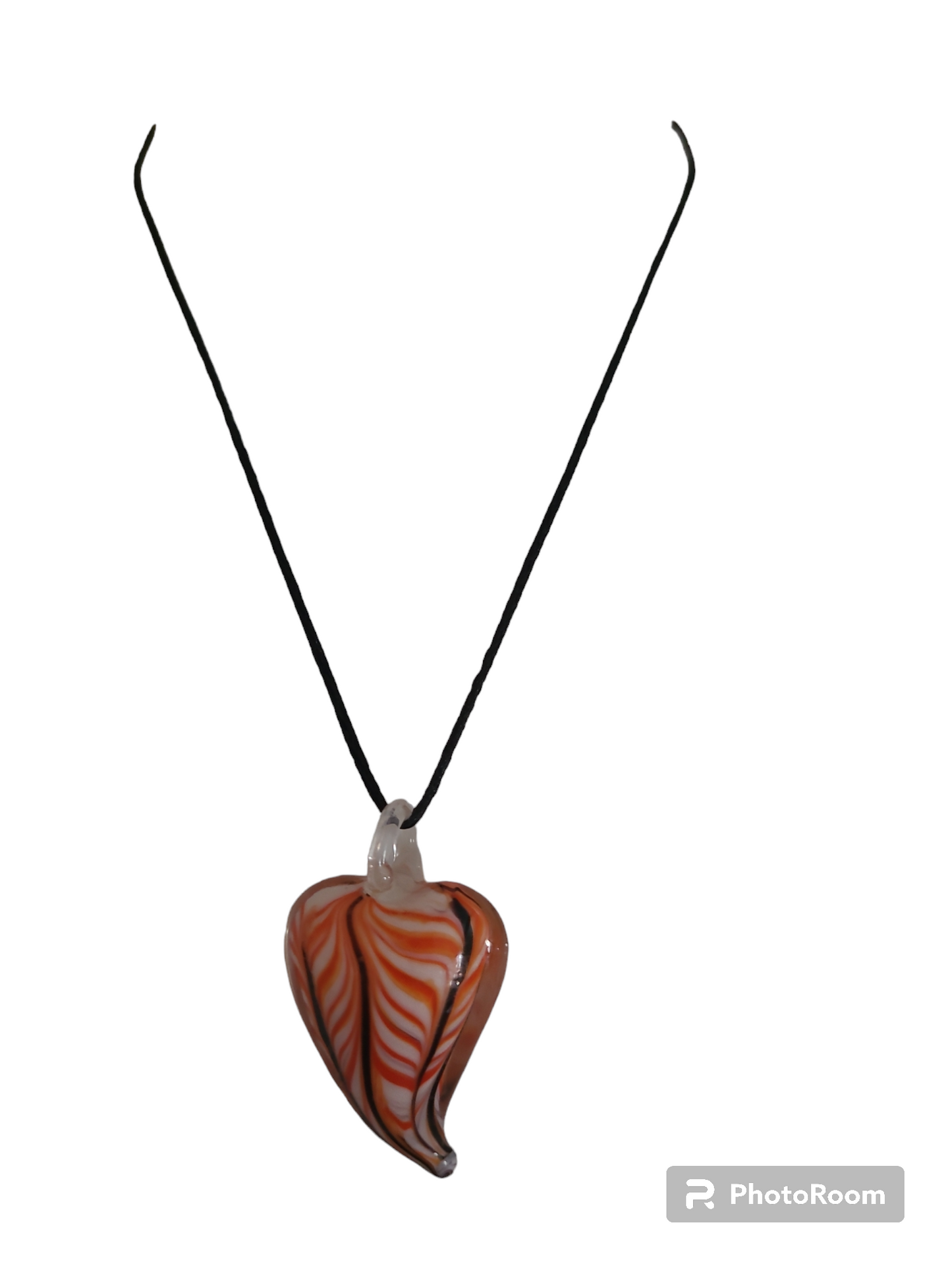 Women's Glass Heart Necklace